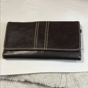 Villager Rich Brown Leather Men's Wallet